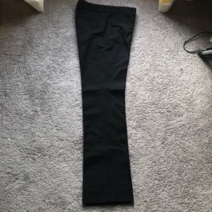 Banana republic black sloan cut pants size 4
